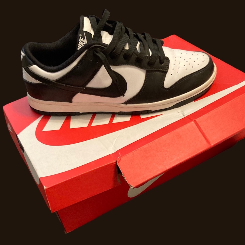 Nike Dunk Low Retro "White/Black" Men's 8.5